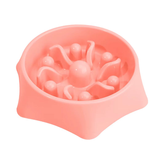 A Dog Slow Food Bowl, Dog Bowl, Anti-Knockover Pet Supplies, Small Dog Anti-Choking Feeding Dog Food Bowl, Cat Food Bowl